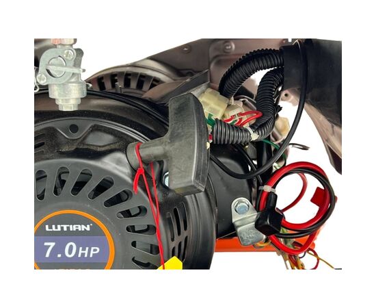 Генератор LUTIAN инверторный LT4500E, 3.5kW, 220V, 50Hz, обьем 15л, електостарт (LT4500EI), изображение 7