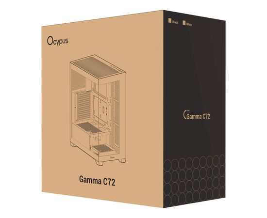 Корпус для ПК OCYPUS GAMMA C72 WH (GAMMA-C72-WHD000XX-GL), изображение 9