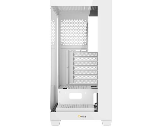 Корпус для ПК OCYPUS GAMMA C72 WH (GAMMA-C72-WHD000XX-GL)