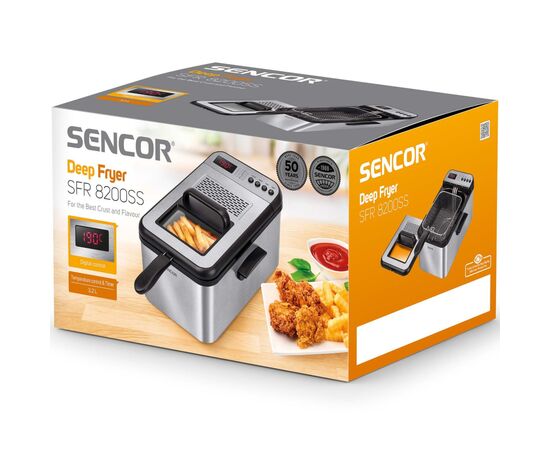 Фритюрница Sencor SFR 8200SS, изображение 10