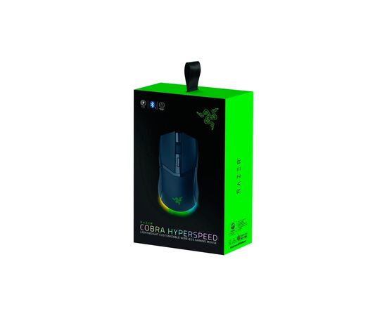 Мышка Razer Cobra Hyperspeed Wireless/Bluetooth/USB Black (RZ01-05570100-R3G1), изображение 10