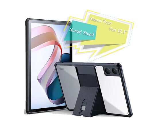 Чохол до планшета BeCover Stand Xiaomi Poco Pad 12.1" Black (713243)
