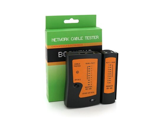 Тестер кабельний Voltronic BS-468, RJ-45+RJ-11 (YT-BS-468)