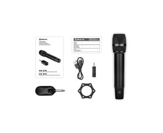 Микрофон REAL-EL KM-830 Black (EL121900001), изображение 8