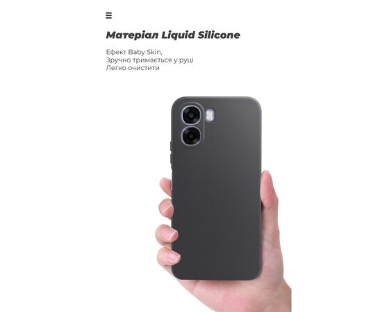 Чохол до мобільного телефона Armorstandart ICON OPPO A6X 4G Camera cover Black (ARM90139), зображення 7