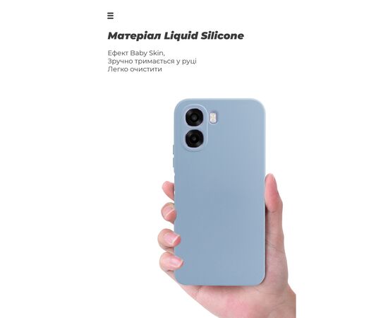 Чохол до мобільного телефона Armorstandart ICON OPPO A6X 4G Camera cover Winter Blue (ARM90141), зображення 7