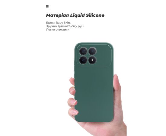 Чохол до мобільного телефона Armorstandart ICON Xiaomi Poco F8 Pro Camera cover Dark Green (ARM89435), зображення 7