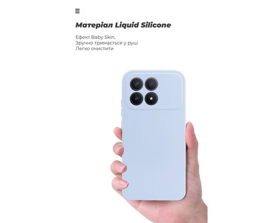 Чехол для мобильного телефона Armorstandart ICON Xiaomi Poco F8 Pro Camera cover Lavender (ARM89436), изображение 7