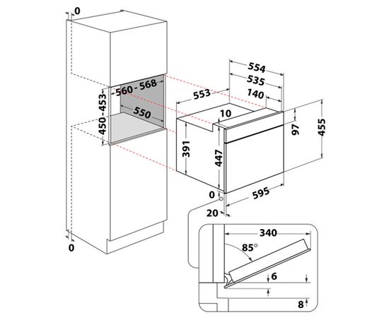 Духовой шкаф Whirlpool WMW57DMB, изображение 7