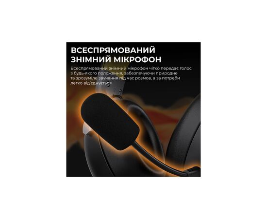 Наушники Ajazz AHM08 MAX 3-Mode Black (AHM08-MAX-BGY), изображение 10