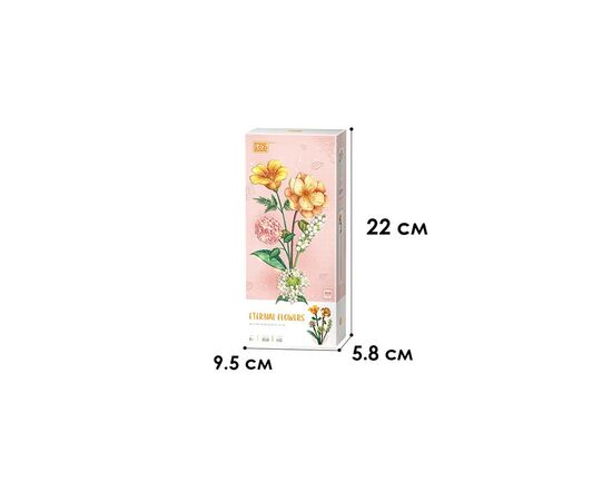 Конструктор LOZ mini Букет цветов 2 (1658), изображение 2