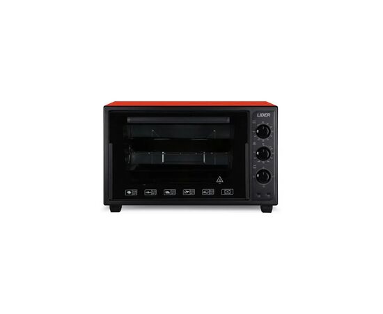 Электропечь LIDER 3623 ECO BLACK-RED