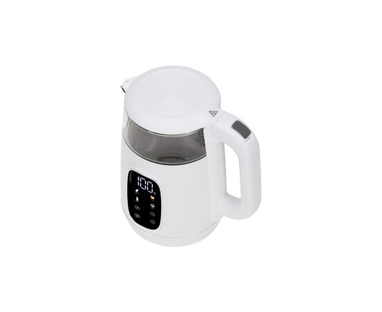 Электрочайник Adler AD 1305 white silver, изображение 2