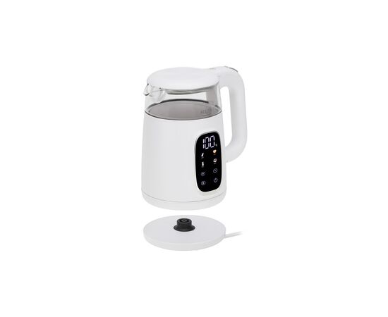 Электрочайник Adler AD 1305 white silver, изображение 4