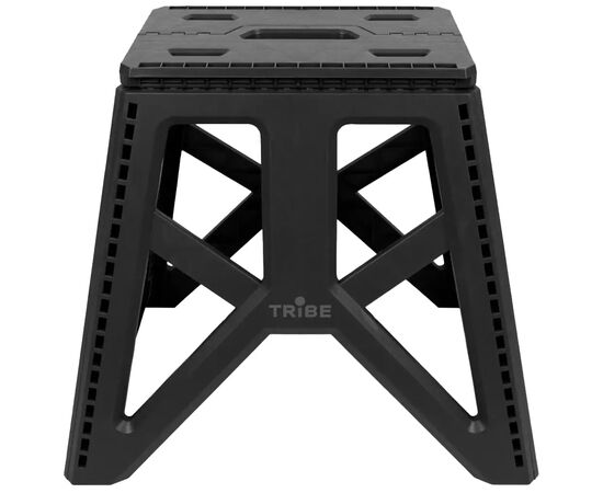 Стул складной Tribe Camp Chair High пластиковий black (T-EF-0002-black), изображение 2