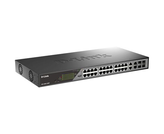 Комутатор мережевий D-Link DSS-200G-28MPP, зображення 4