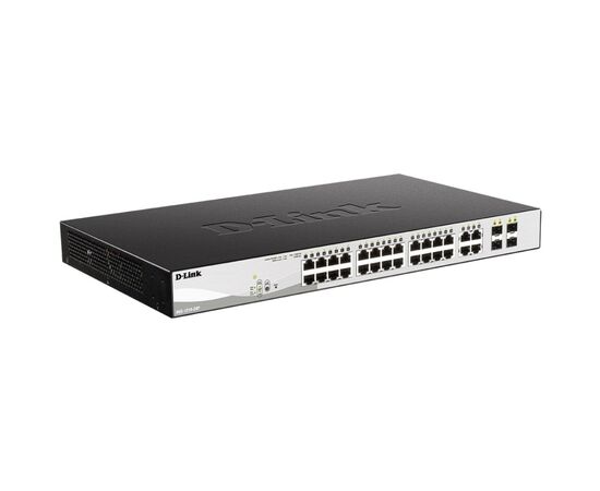 Комутатор мережевий D-Link DGS-1210-24P, зображення 2
