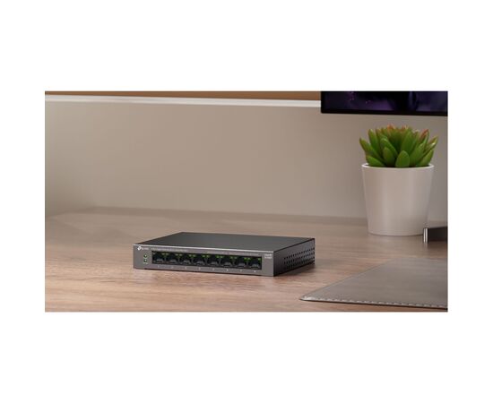 Комутатор мережевий TP-Link LS108GP, зображення 2