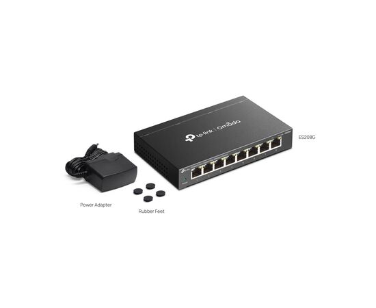 Комутатор мережевий D-Link ES208G, зображення 2