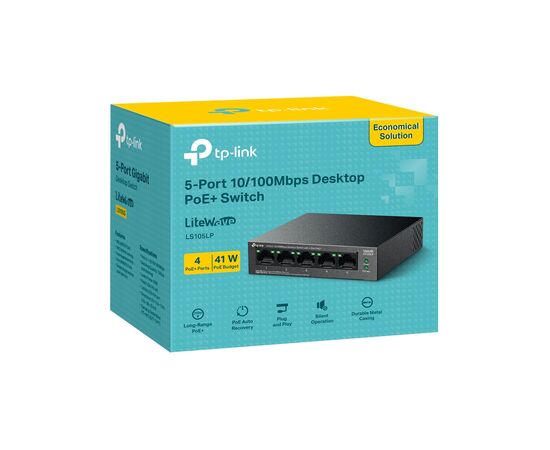 Комутатор мережевий D-Link LS105LP, зображення 8