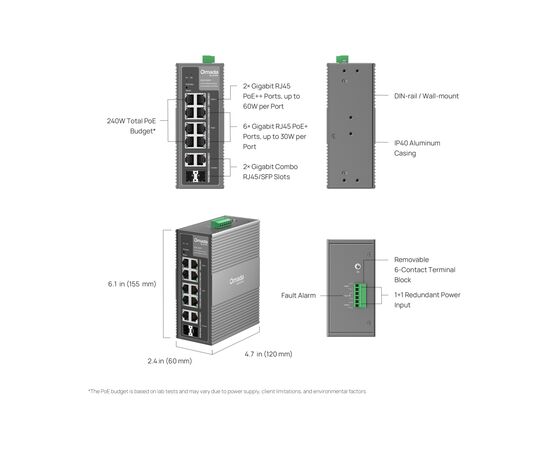 Коммутатор сетевой D-Link IES210GPP, изображение 9