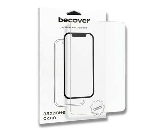 Скло захисне BeCover 3D Edge Full Cover Apple iPad Mini 7 2024 (714772), зображення 8