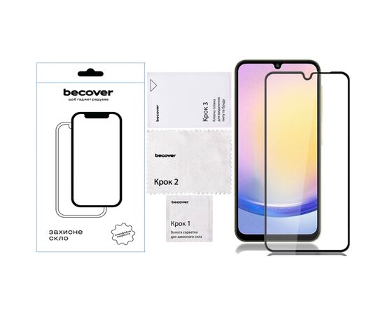 Скло захисне BeCover Samsung Galaxy A27 SM-A276 Black (714914), зображення 2