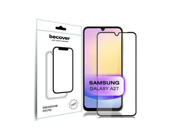 Скло захисне BeCover Samsung Galaxy A27 SM-A276 Black (714914)