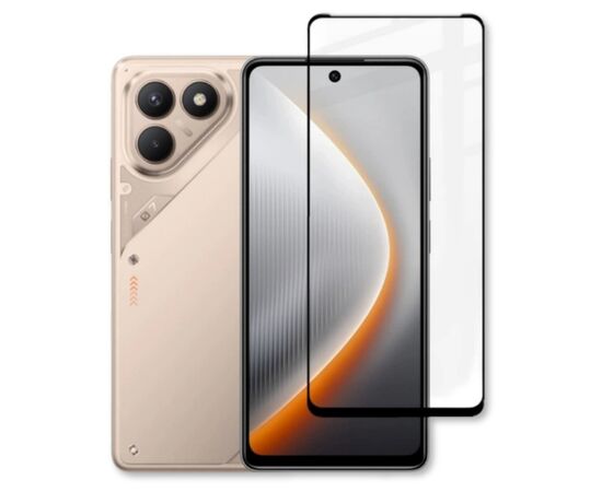 Скло захисне BeCover Tecno POVA 7 Neo (LJ6) Black (714920), зображення 4