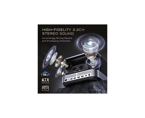 Проектор Aurzen Boom 3 (F503 FCC), изображение 4