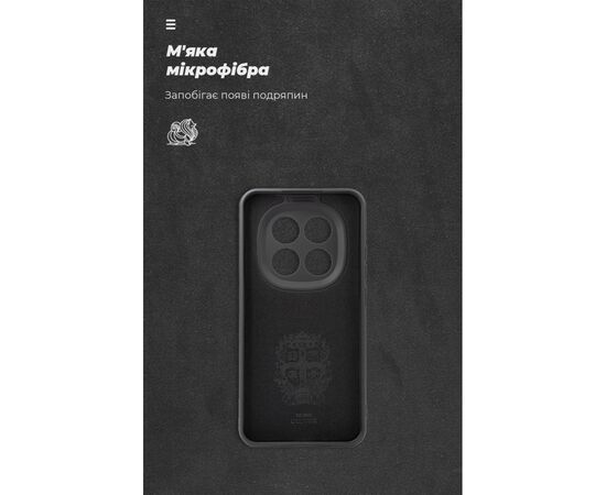 Чохол до мобільного телефона Armorstandart ICON Xiaomi Redmi Note 15 Pro 5G Camera cover Black (ARM89707), зображення 4