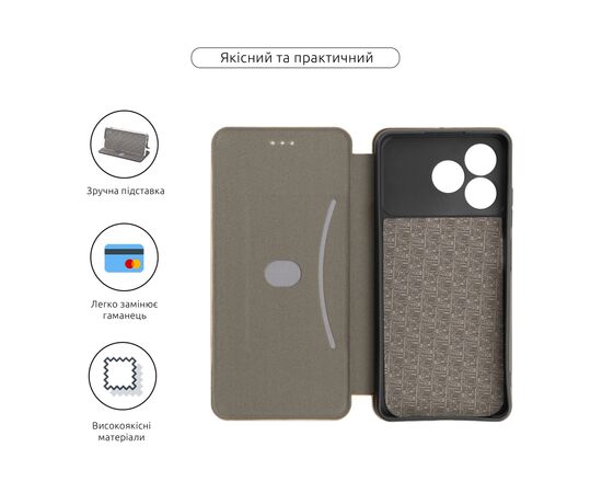 Чохол до мобільного телефона Armorstandart G-Case ZTE Blade A36 4G Gold (ARM89030), зображення 3