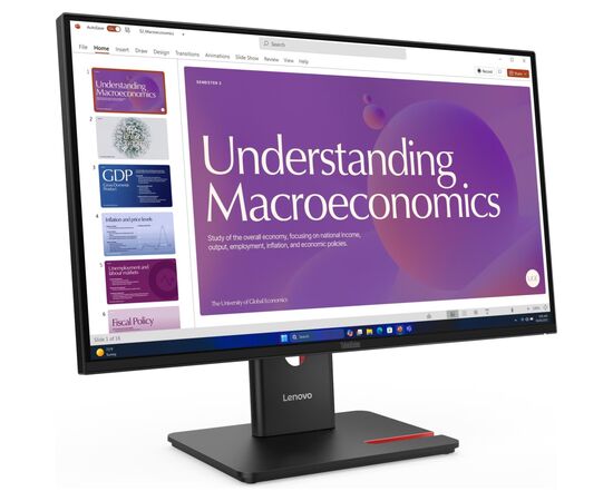 Монитор Lenovo T24D-40 (64B9GAT1UA), изображение 2