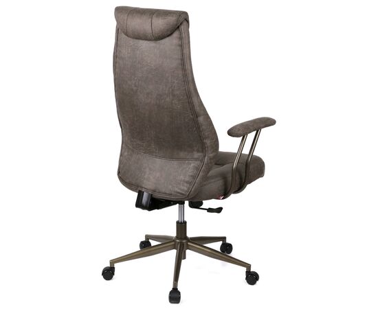 Офисное кресло Аклас Булат R-SR (Искусственная замша 02 Dark gray) (00172366), изображение 4