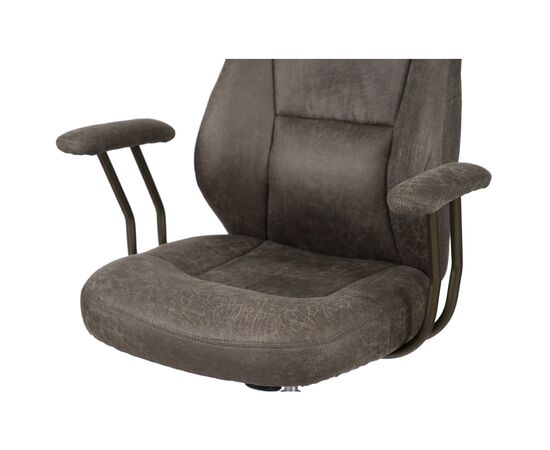 Офисное кресло Аклас Булат R-SR (Искусственная замша 02 Dark gray) (00172366), изображение 6