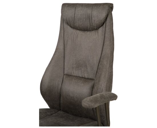 Офисное кресло Аклас Булат R-SR (Искусственная замша 02 Dark gray) (00172366), изображение 8