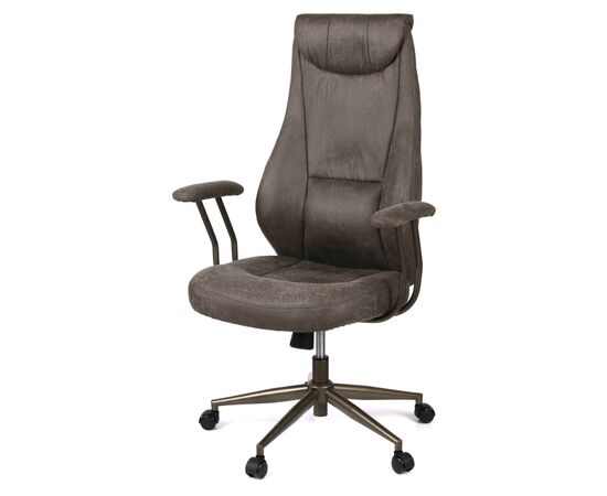 Офисное кресло Аклас Булат R-SR (Искусственная замша 02 Dark gray) (00172366)