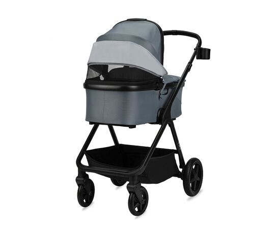 Коляска MoMi 2 в 1 GISELLE (grey) (WOSP00037), изображение 3