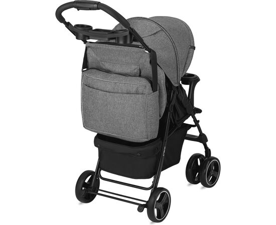 Коляска MoMi ISLA melange grey (WOSP00048), изображение 5