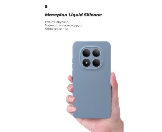 Чохол до мобільного телефона Armorstandart ICON Xiaomi Redmi Note 15 Pro 5G Camera cover Winter Blue (ARM89822), зображення 7