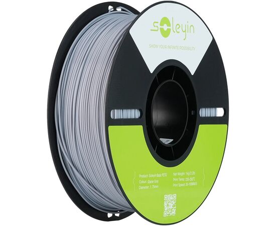 Пластик для 3D-принтера Creality Soleyin PETG 1.75мм, 1кг, glacier grey (3301030166)