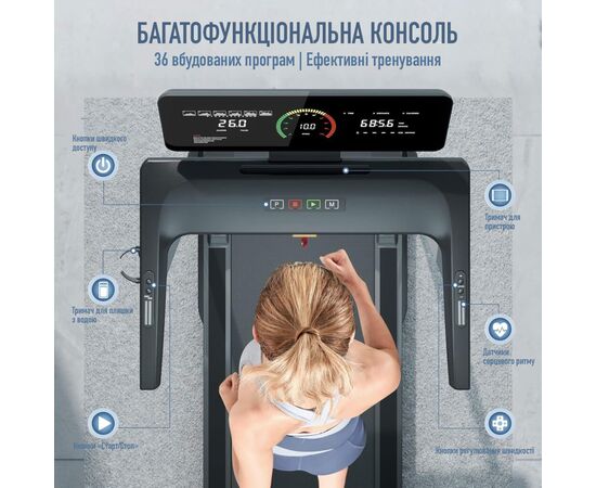 Беговая дорожка FitLogic T720, изображение 12