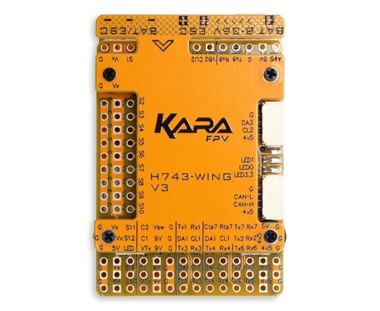 Полетный контроллер (FC) KaraFPV H743 WING V3 (8S)