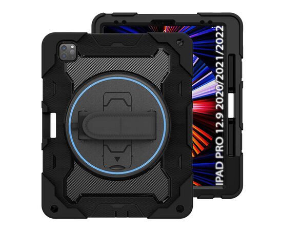 Чохол до планшета BeCover Protected Cover Apple iPad Pro 12.9 2020/2021/2022 Black (712910)