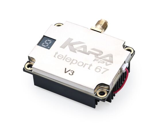 Видеопередатчик (VTX) KaraFPV Teleport67 4W 6.1-7.2G V3 (TX6704IV3), изображение 3