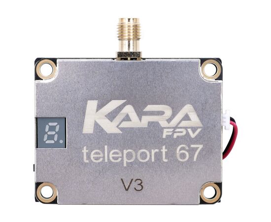 Видеопередатчик (VTX) KaraFPV Teleport67 4W 6.1-7.2G V3 (TX6704IV3)