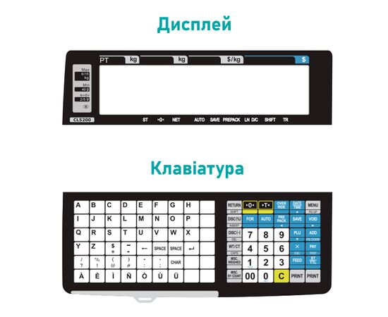 Весы торговые CAS CL-5200-B без стойки (CL-5200-B), изображение 5