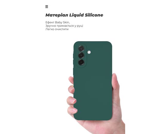 Чохол до мобільного телефона Armorstandart ICON Samsung A37 5G Camera cover Dark Green (ARM89809), зображення 7