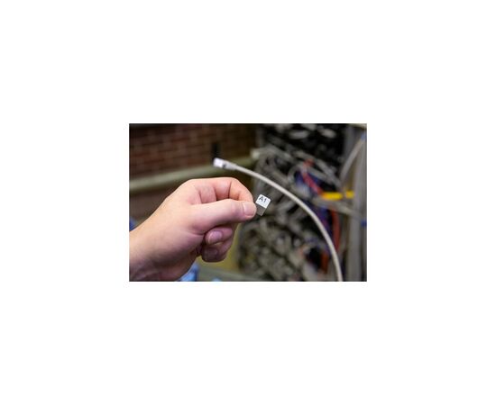 Лента для принтера этикеток Brady M21-18-427, вырубные, для проволоки Ø1,52-5,05мм/пробирок1-8ml, 121шт, black on white (152084), изображение 3