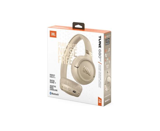 Наушники JBL Tune 680 NC Beige (JBLT680NCBEG), изображение 10
